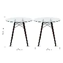 Mesa Circular Oslo T8 Nogal 5.webp