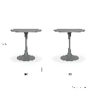 Mesa Circular Metal Vittoria 80cm 3.webp