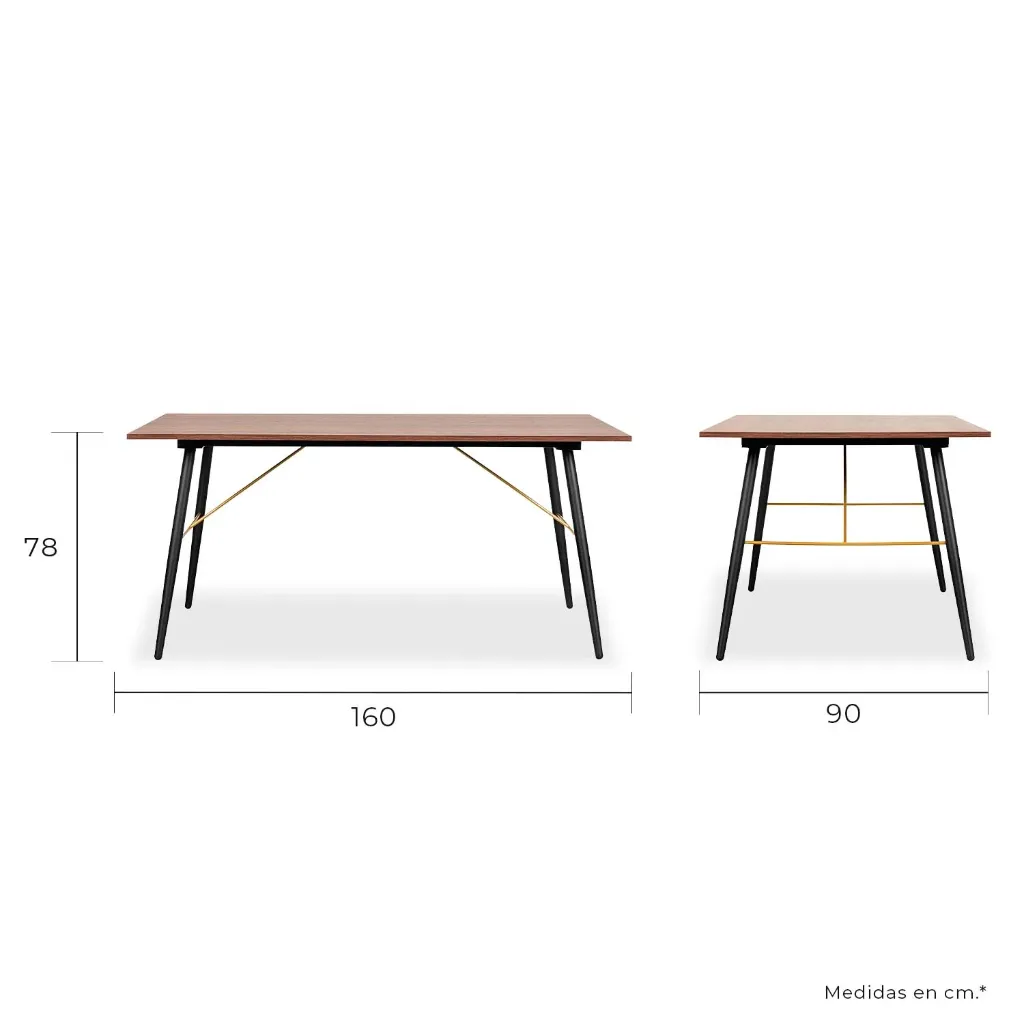 Mesa de Comedor Rectangular Luxo 4.webp