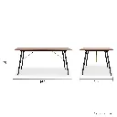 Mesa de Comedor Rectangular Luxo 4.webp