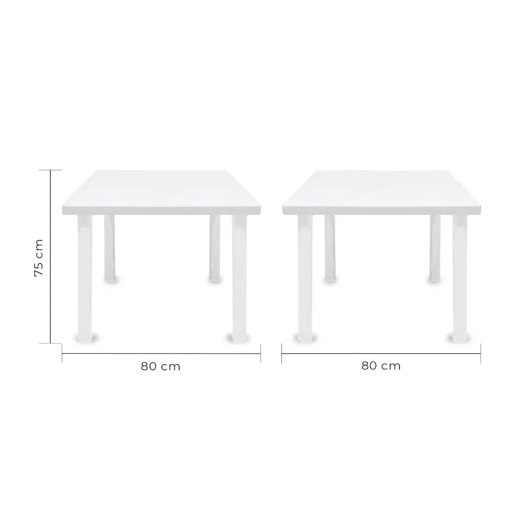Mesa Cuadrada Desarmable 80cm 3.webp