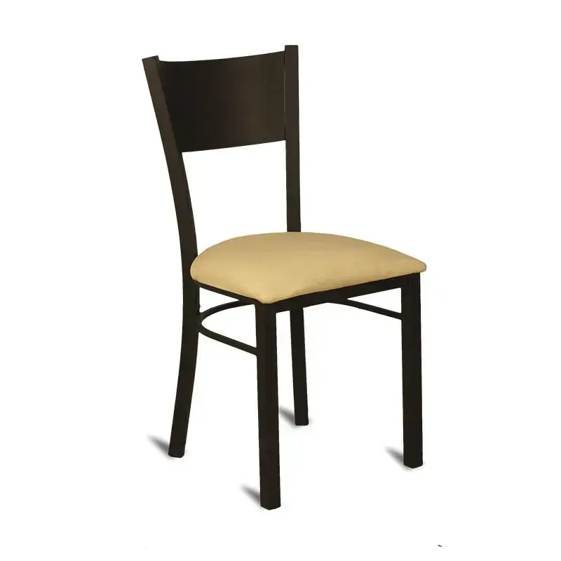 Jovellar-Silla-de-metal-chocolate-aciento-tapizado-atras.webp