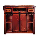 Barra de bar con bancos vintage Alki Moblibar Moderno Vintage-atras.webp