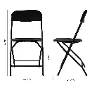 Silla Plegable de Polipropileno 5.webp