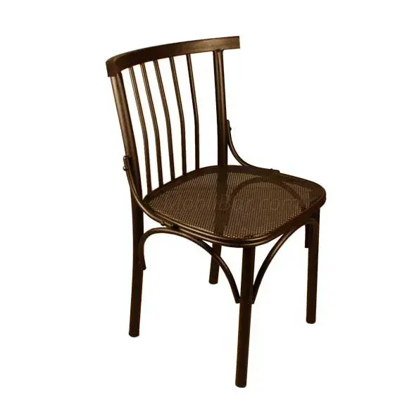 Silla de Metal Bistro Herbe para Restaurantes Bares y Cafeterias 