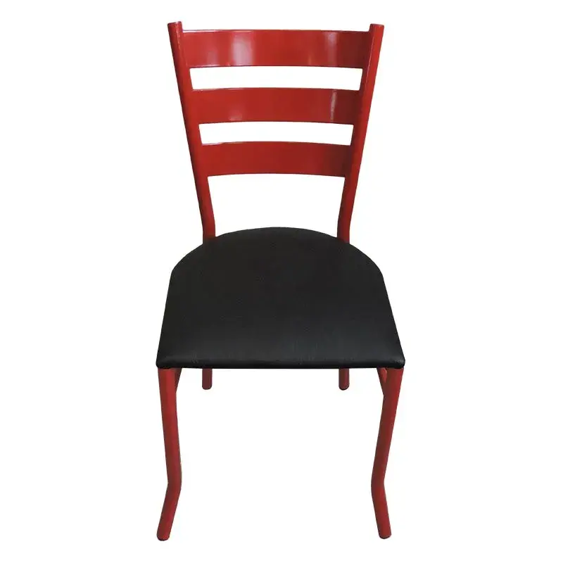 Silla de Metal Tint Red para Restaurantes Bares y Cafeterias 