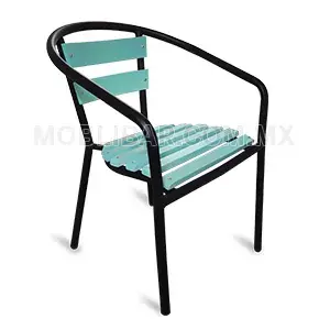 Silla de Metal Colors para Restaurantes Bares y Cafeterias 