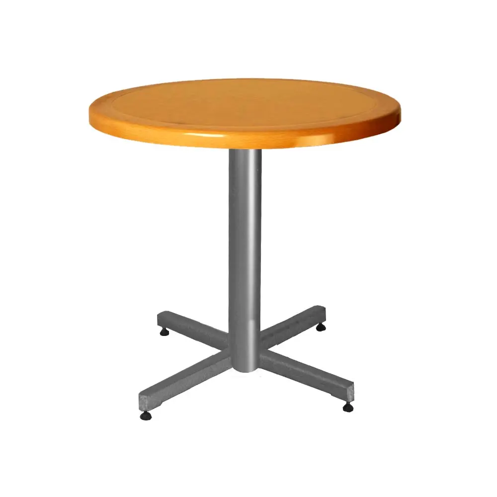 Mesa Redonda de Madera Baja para Restaurantes Bares y Cafeterias 
