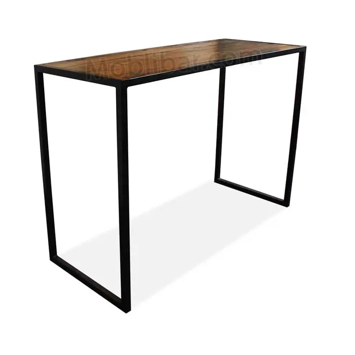 Mesa Castell de Madera Alta para Restaurantes Bares y Cafeterias 