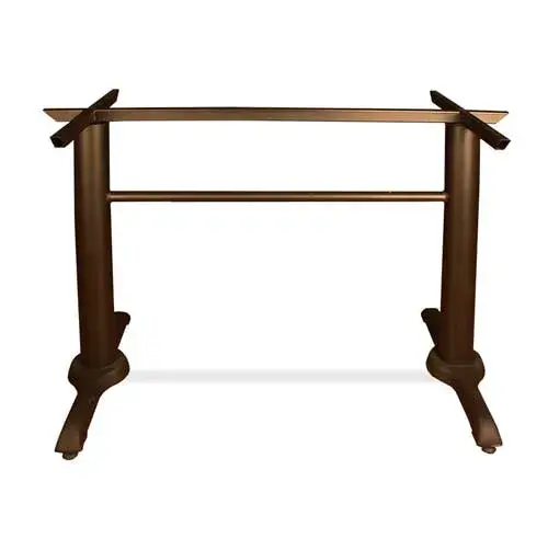 Base para mesa de Metal Doble CR baja para Restaurantes Bares y Cafeterias