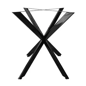 Base para mesa de Metal Asterisk para Restaurantes Bares y Cafeterias 