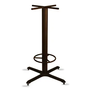 Base para mesa de Metal 2 alta para Restaurantes Bares y Cafeterias 