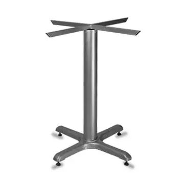 Base para mesa de Metal 1 baja para Restaurantes Bares y Cafeterias