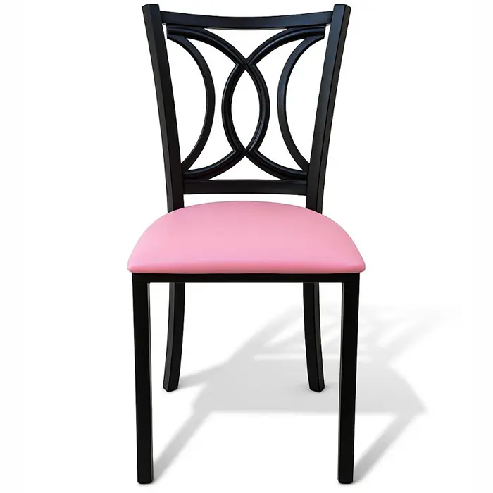 Silla de Metal Rouss para Restaurantes Bares y Cafeterias 