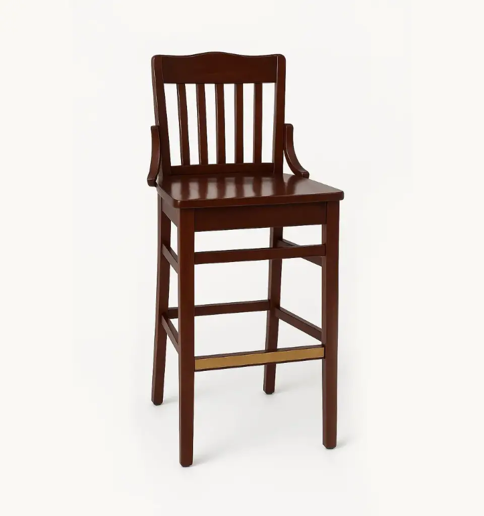 Banco de Madera Beninnham para Restaurantes Bares y Cafeterias  