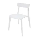 Silla de plastico Brianza para restaurante, bar, cafeteria o negocio  