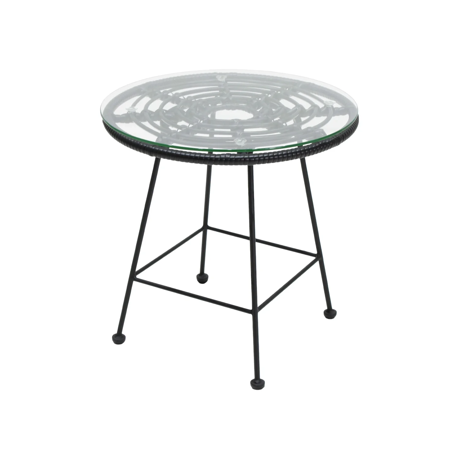 Mesa Exterior Dominica Negra para restaurante, bar, cafeteria o negocio 