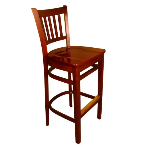 Banco de Madera Mary para Restaurantes Bares y Cafeterias 