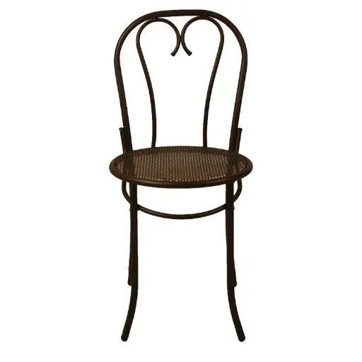 Silla de Metal Bistro Chardenoux para Restaurantes Bares y Cafeterias 