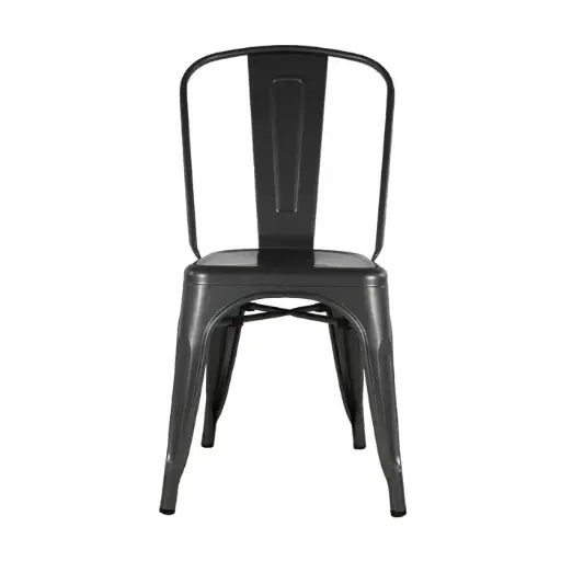 Silla de Metal Tolix para Restaurantes Bares y Cafeterias 