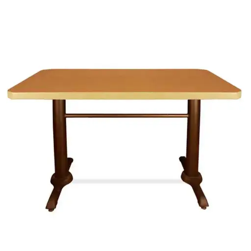 Mesa Rectangular de Formaica PVC Baja para Restaurantes Bares y Cafeterias 