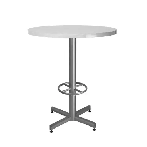 Mesa Redonda de Formaica Alta para Restaurantes Bares y Cafeterias 