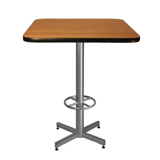 Mesa Cuadrada de Formaica PVC Alta para Restaurantes Bares y Cafeterias 