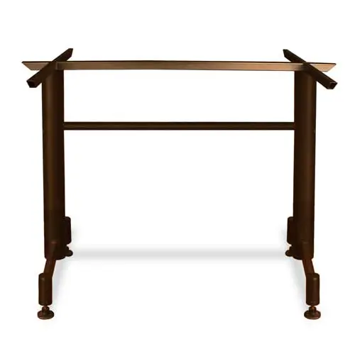 Base para mesa de Metal Econobase Doble para Restaurantes Bares y Cafeterias