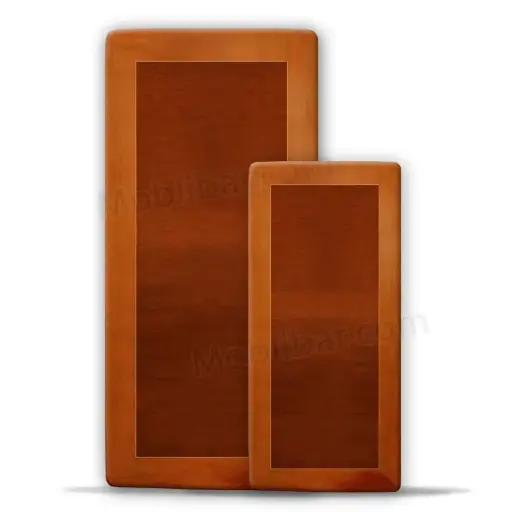 Cubierta de Madera Rectangular para Restaurantes Bares y Cafeterias